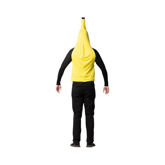 NWT Adult Banana One Piece Halloween Party Funny 3D Costume One Size - Picture 7 of 10